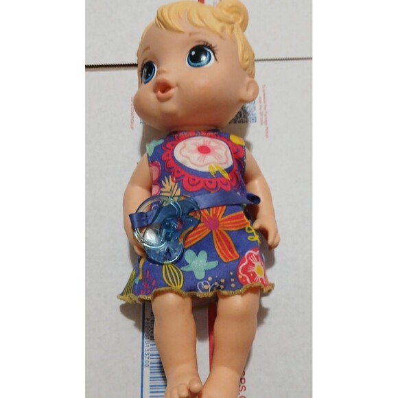 2018 Hasbro Baby Blonde Doll 12” Small Spot On Dress - Picture 1 of 8